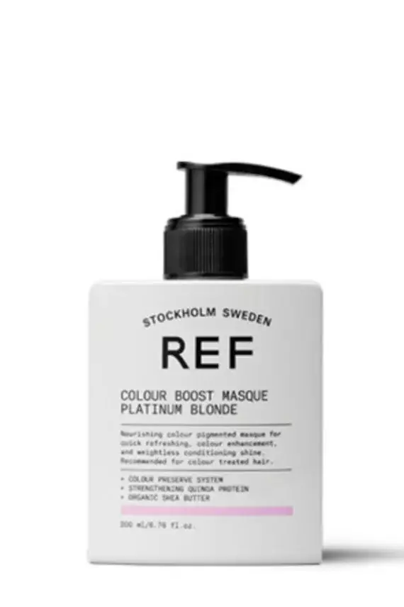 REF Renk Artışı Sağlayan Parlatıcı Maske Platin Sarı Saçlar İçin 200 ml - 1