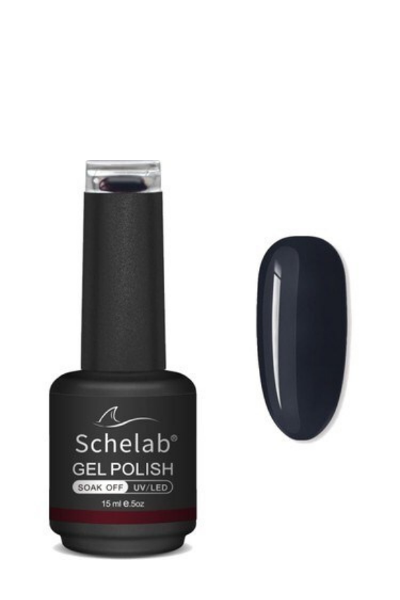 Schelab One Step Gel Kalıcı Oje 15 ml | Asphalt - 1