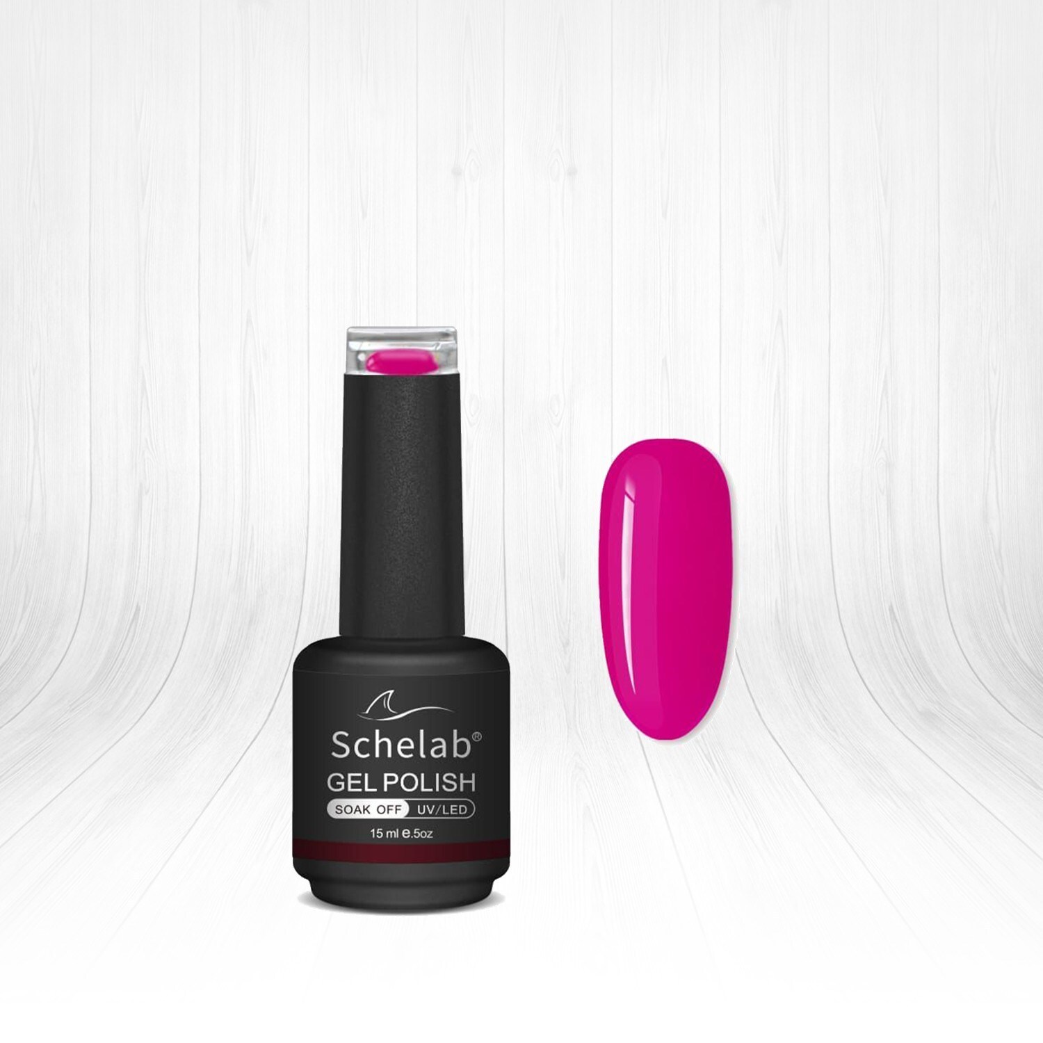 Schelab One Step Gel Kalıcı Oje 15 ml | Lychee Pink - 1