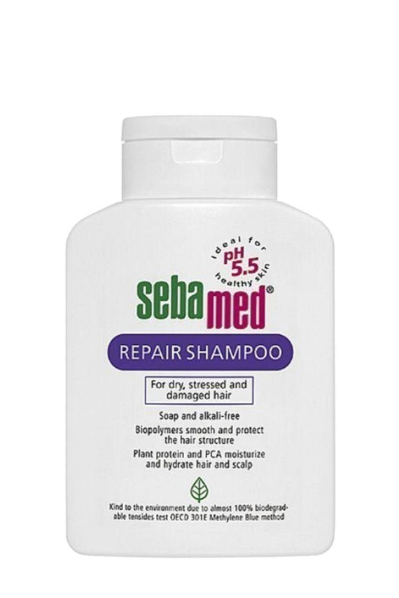 Sebamed Kuru Boyalı Yıpranmış Saçlar İçin Onarıcı Şampuan 400 ml - 1