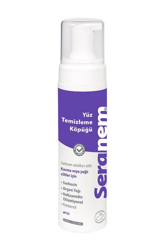 Seranem Yüz Temizleme Köpüğü 200 ml - 1