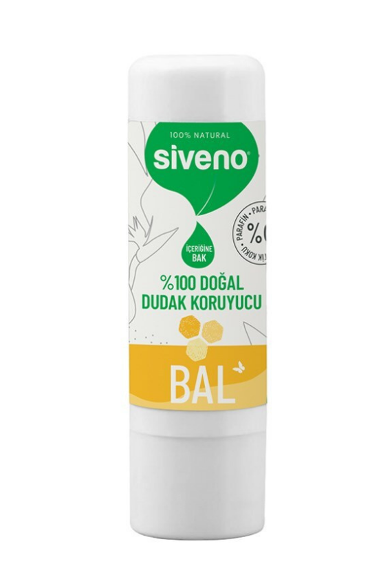SİVENO %100 Doğal Dudak Koruyucu – Bal 6g - 1