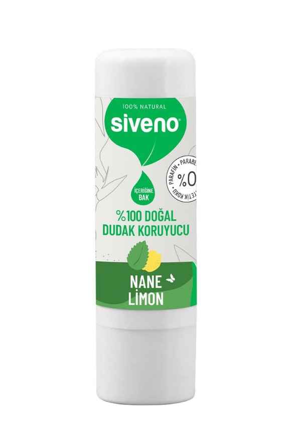 Siveno Doğal Dudak Koruyucu Nane ve Limon 6 g - 1
