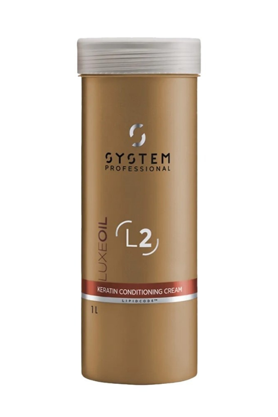 Wella System Professional Luxe Oil Keratin Bakım Kremi 1000 ml - 1