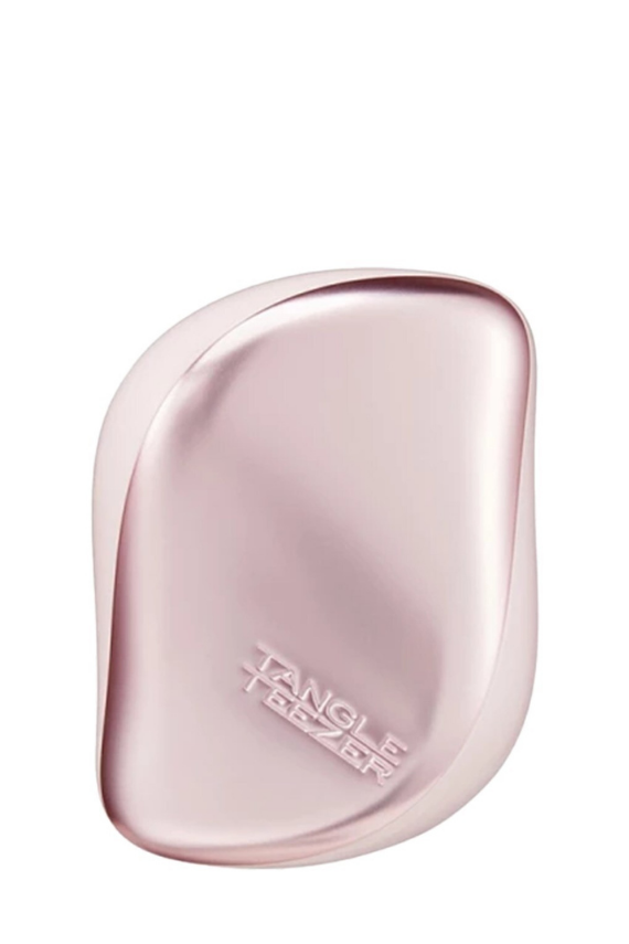 Tangle Teezer Compact Styler Pink Matte Chrome Saç Fırçası - 1