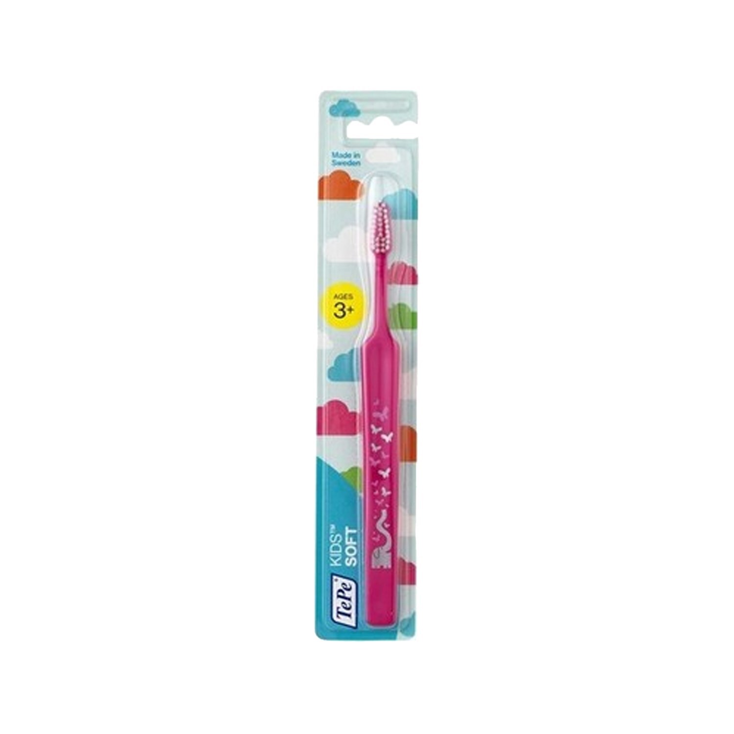 Tepe Çocuk Diş Fırçası Kids-Soft (3-5 Yaş) | Pembe - 1