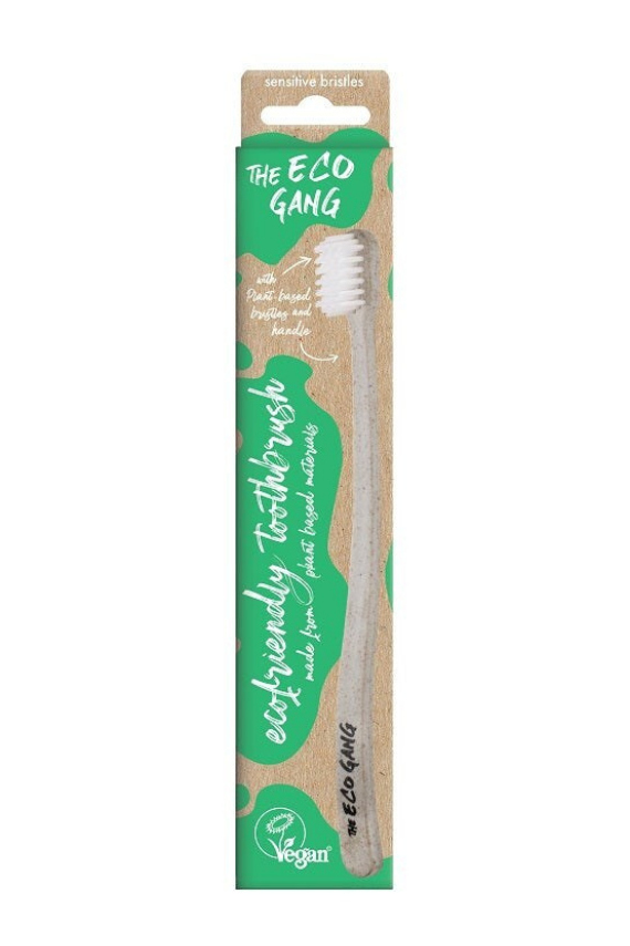 The Eco Gang Vegan Hassas Ultra Soft Bitki Bazlı Diş Fırçası Beyaz - 1