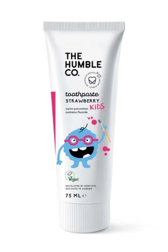 The Humble Co Natural Toothpaste Çilekli Diş Macunu 75 ml - The Humble Co