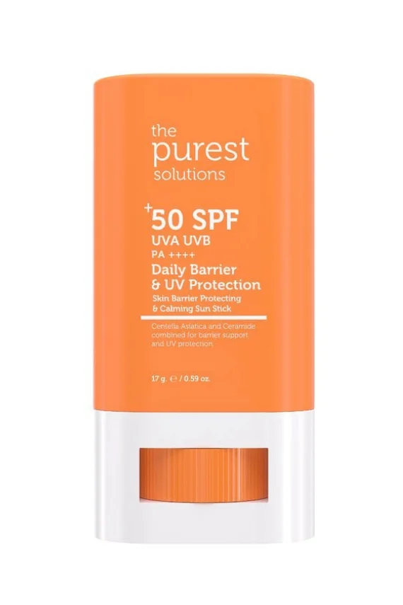 The Purest Solutions Bariyer Onarıcı ve Yatıştırıcı Spf50 Güneş Koruyucu Stick 17 g - The Purest Solutions