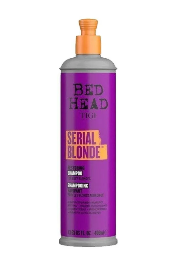 Tigi Bed Head Serial Blond Sarı Saçlar için Onarıcı Şampuan 400 ml - Tigi