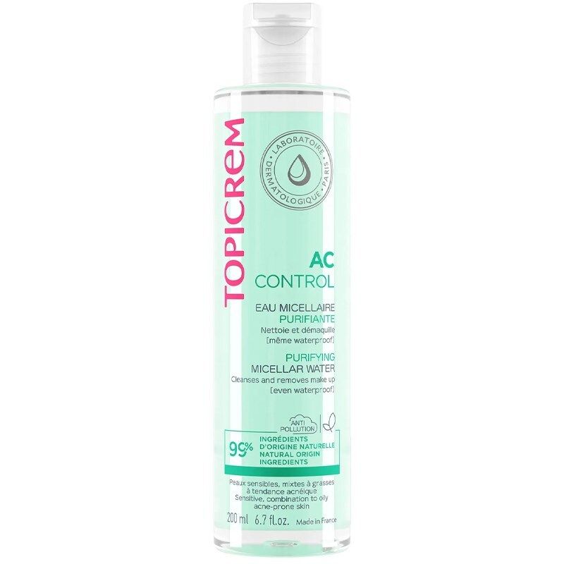 Topicrem AC Purifying Micellar Water Yüz ve Makyaj Temizleme Suyu 200 ml - 1