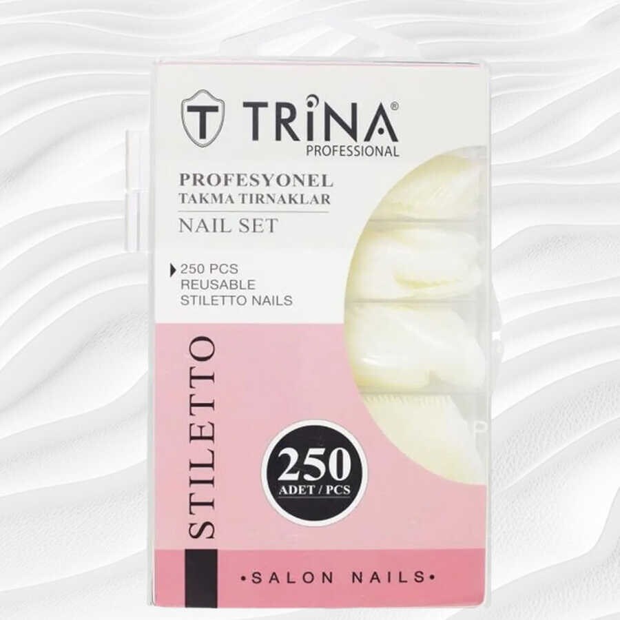 Trina Stiletto Takma Tırnaklar 250 Adet TRNNAIL0007 - 1
