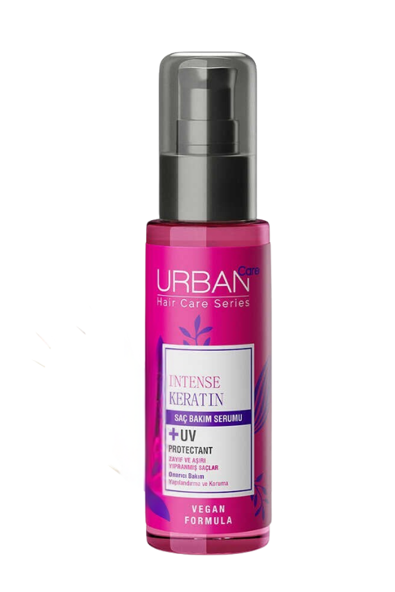 URBAN Care Intense Keratin Aşırı Yıpranmış Cansız Saçlara Özel Saç Bakım Serumu 75 ml - 1