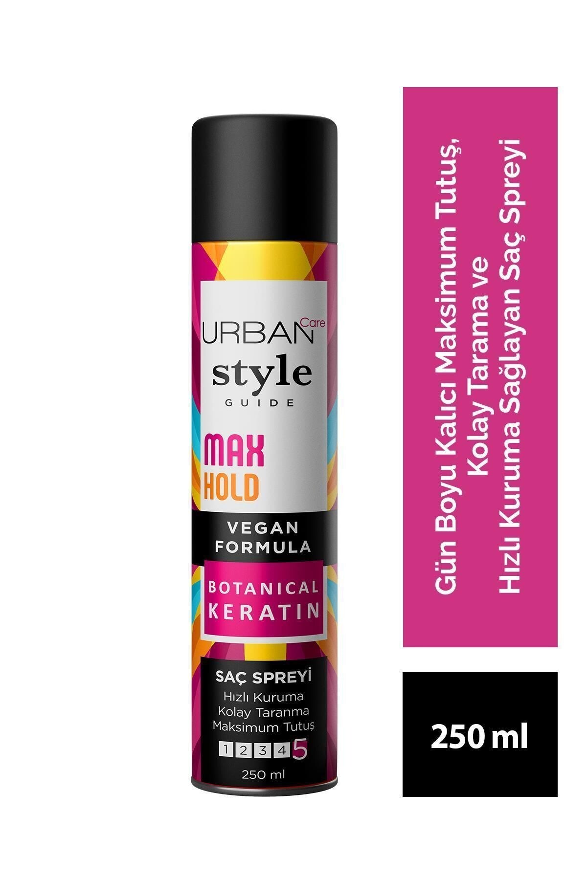 URBAN Care Style Guide Max Hold Sabitleyici Maksimum Tutuşlu Saç Spreyi 250 ml - 1