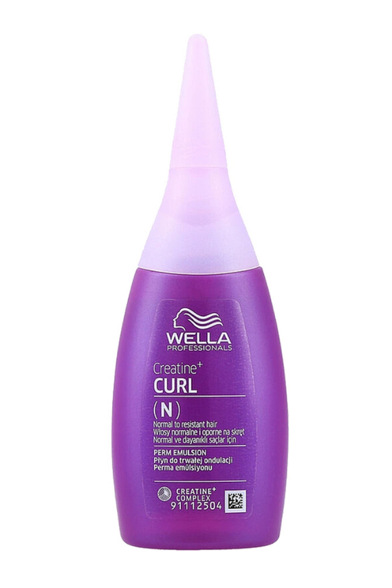 Wella Creatine + Curl (N) Perm Emulsion Normal ve Dayanıklı Saçlar İçin 75 ml - 1