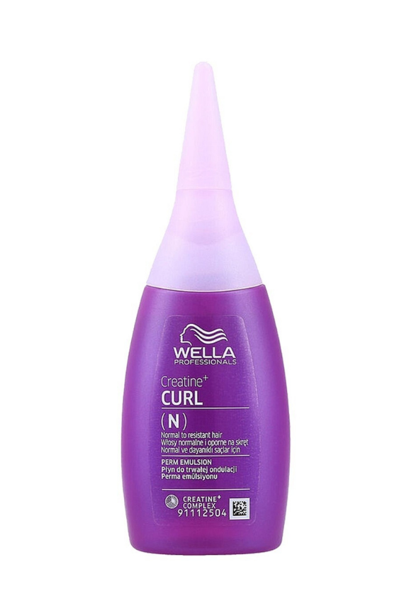 Wella Creatine + Curl (N) Perm Emulsion Normal ve Dayanıklı Saçlar İçin 75 ml - 1