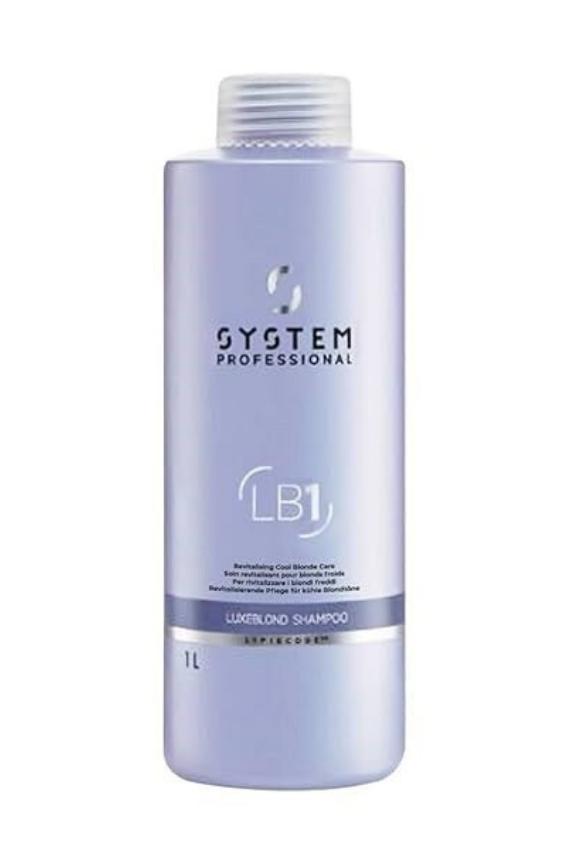 Wella System Professional LuxeBlond Şampuan 1000 ml - 1