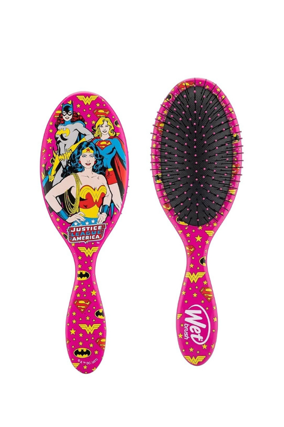 Wet Brush Justice League Wonder Woman Batgirl And Supergirl Saç Fırçası - 1